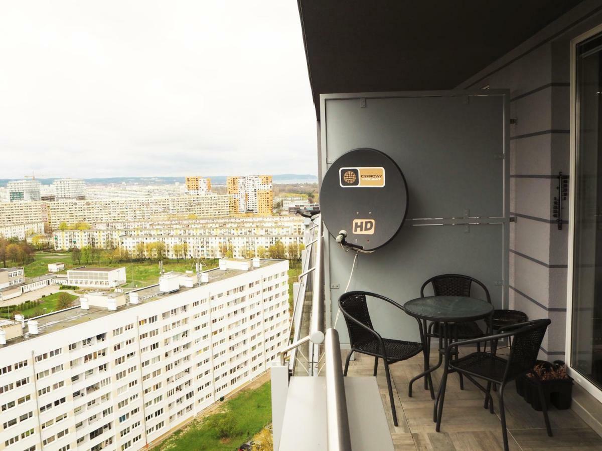 Apartament Widok Lejlighed Gdańsk Eksteriør billede