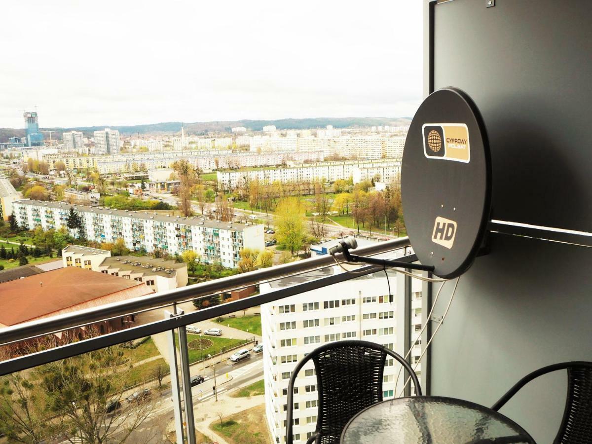 Apartament Widok Lejlighed Gdańsk Eksteriør billede