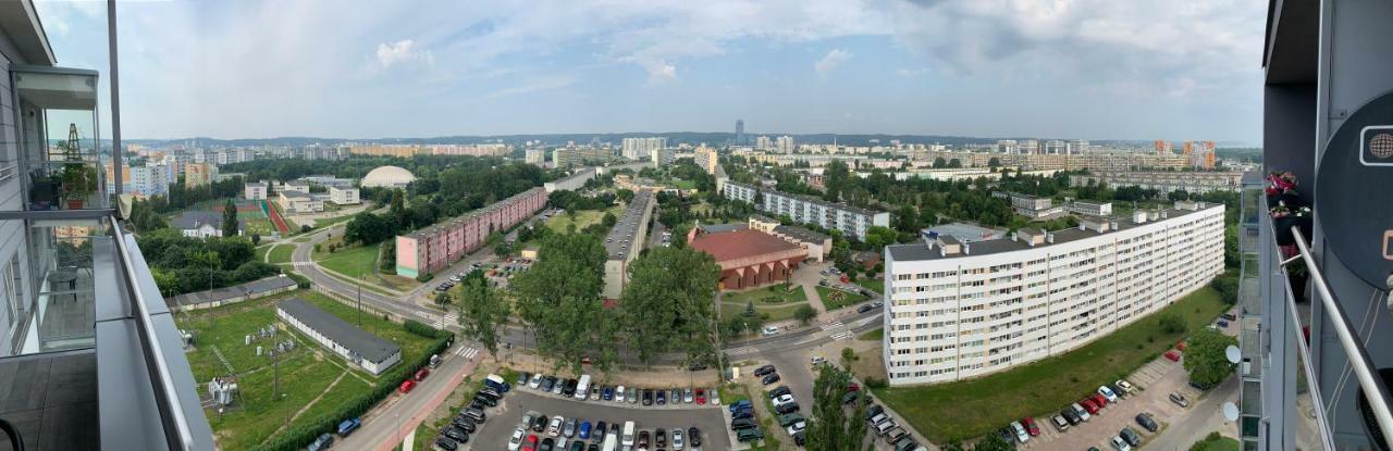 Apartament Widok Lejlighed Gdańsk Eksteriør billede